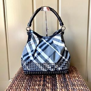 Burberry Studded Beat Hobo Bag
